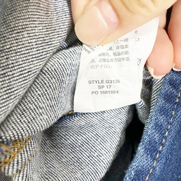 J. Crew Womens Denim Apron Dress Sleeveless Button Front Medium Wash 4 NWT - Picture 9 of 9